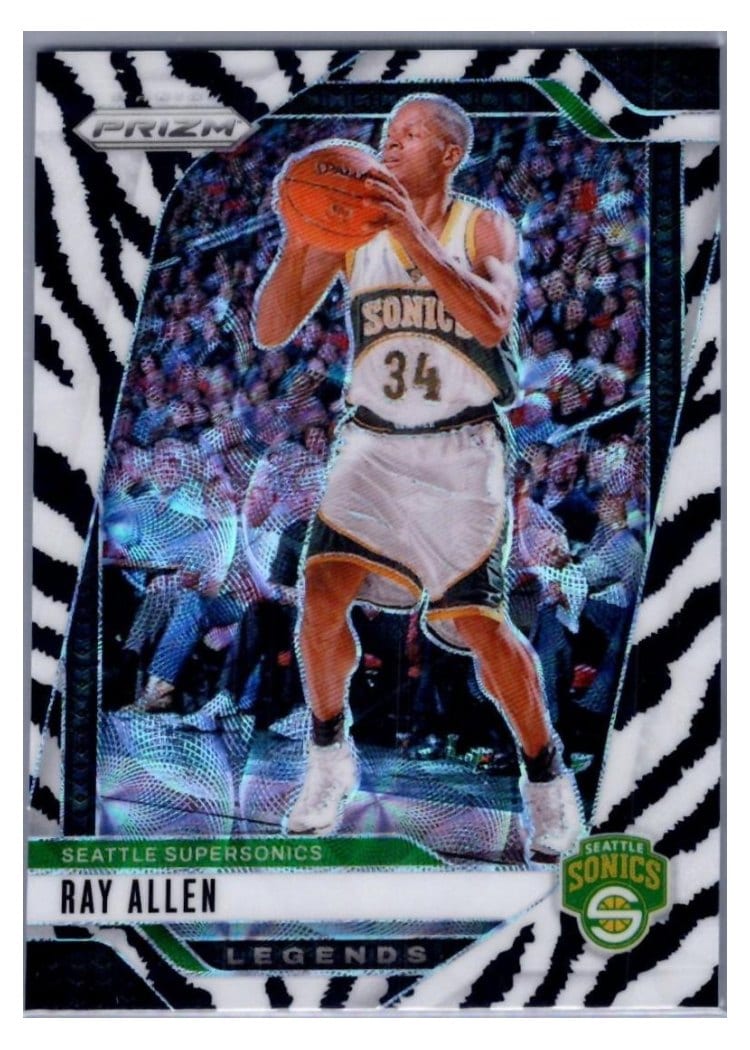 2024-25 Panini Prizm Base Set Ray Allen #300 card