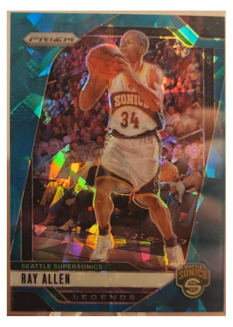 2024-25 Panini Prizm Base Set Ray Allen #300 card