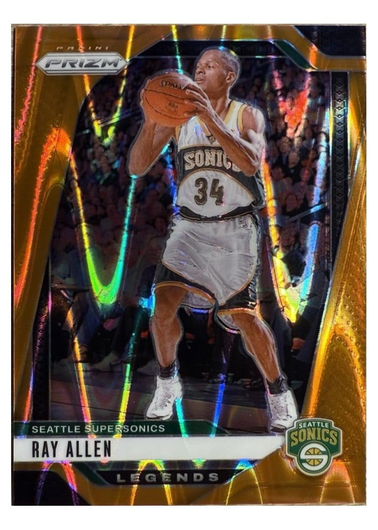 2024-25 Panini Prizm Base Set Ray Allen #300 card