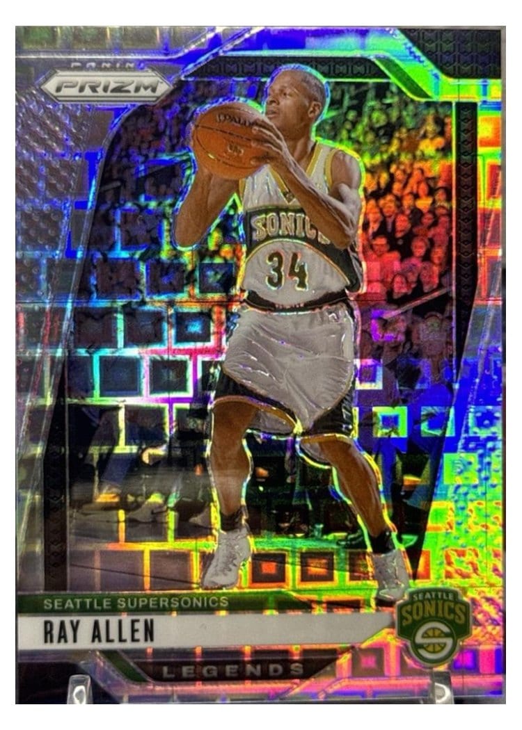 2024-25 Panini Prizm Base Set Ray Allen #300 card