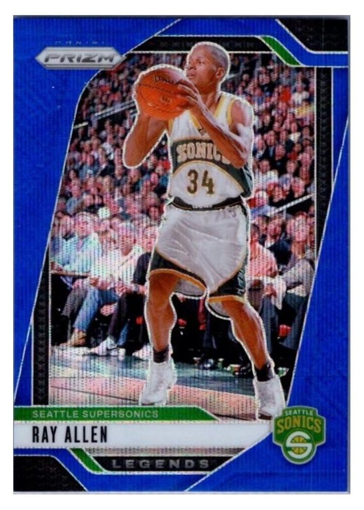 2024-25 Panini Prizm Base Set Ray Allen #300 card