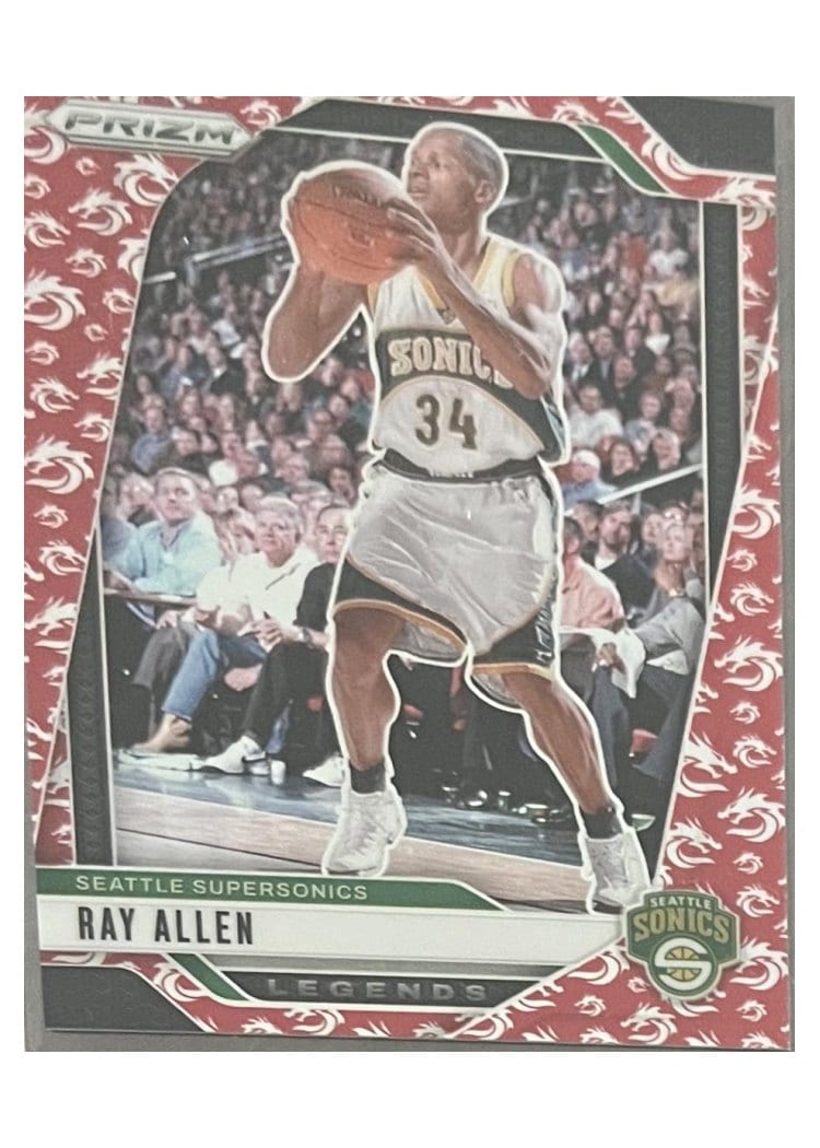 2024-25 Panini Prizm Base Set Ray Allen #300 card