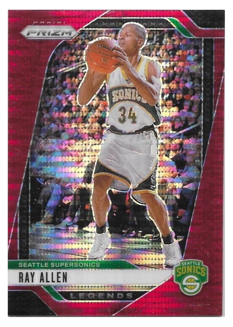 2024-25 Panini Prizm Base Set Ray Allen #300 card
