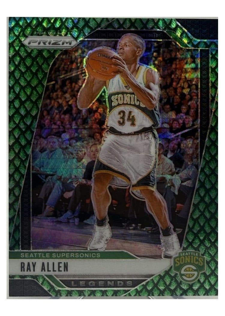 2024-25 Panini Prizm Base Set Ray Allen #300 card