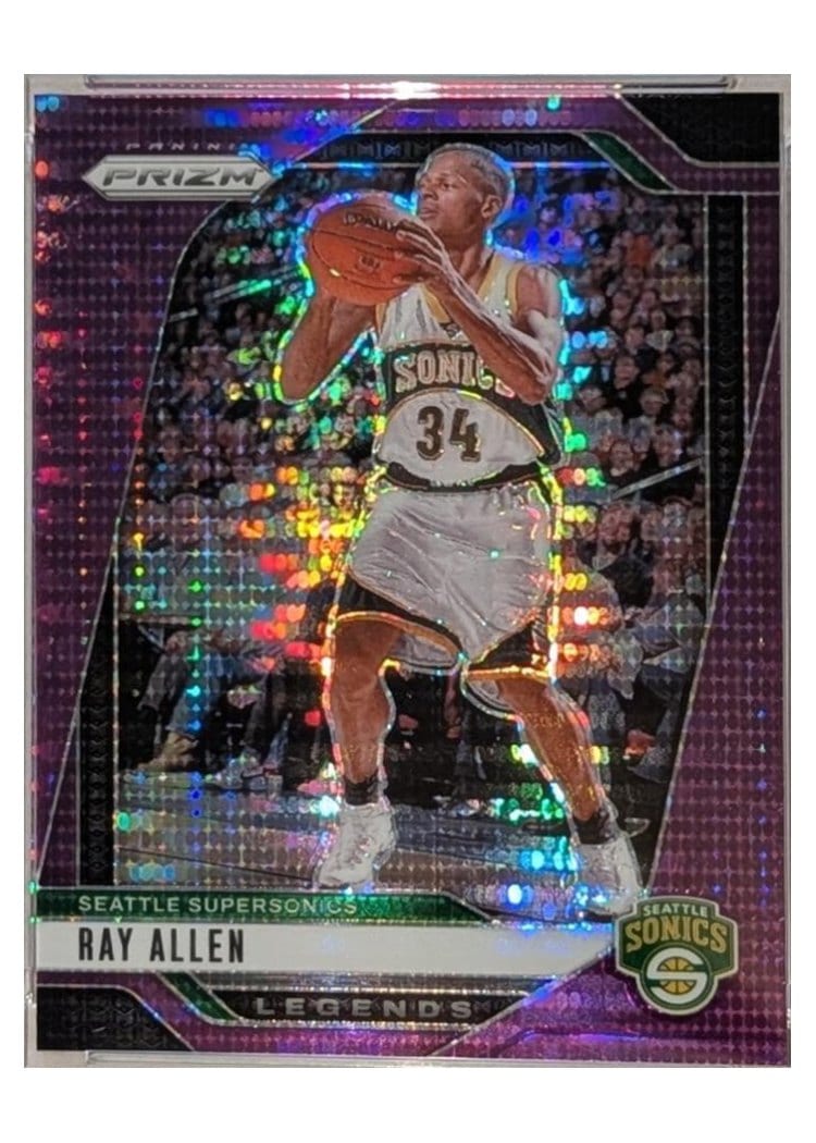 2024-25 Panini Prizm Base Set Ray Allen #300 card