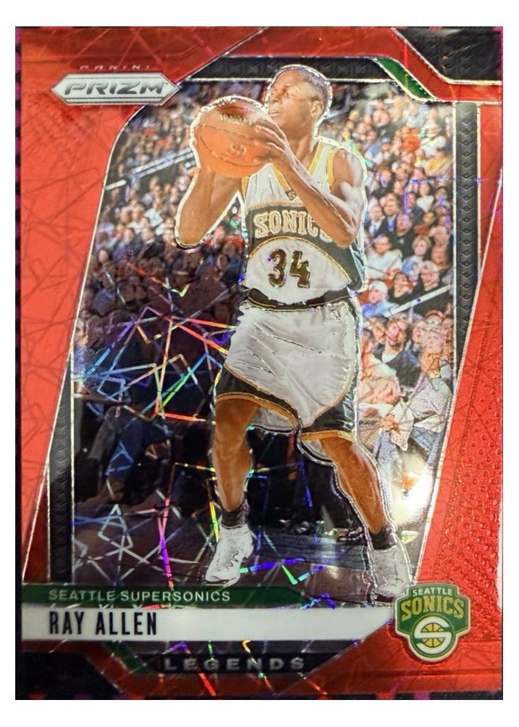 2024-25 Panini Prizm Base Set Ray Allen #300 card