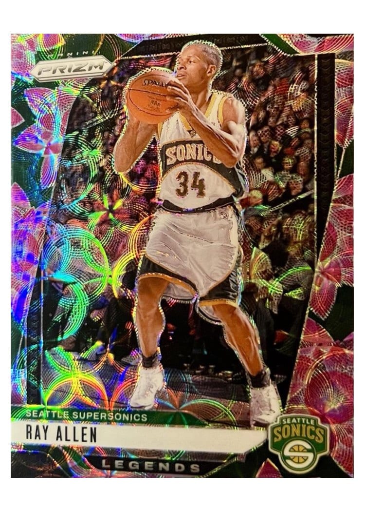 2024-25 Panini Prizm Base Set Ray Allen #300 card