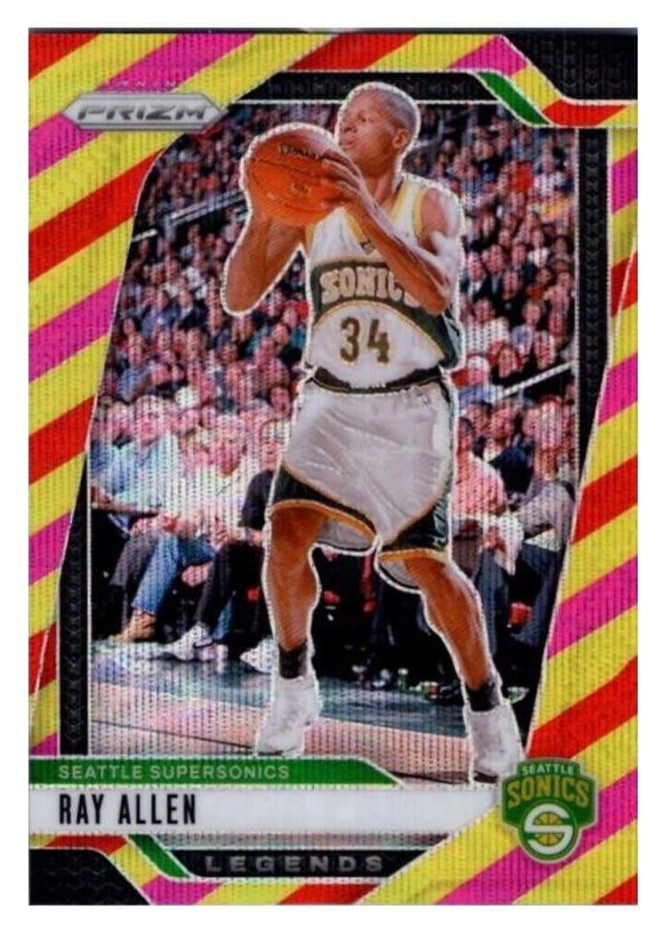 2024-25 Panini Prizm Base Set Ray Allen #300 card
