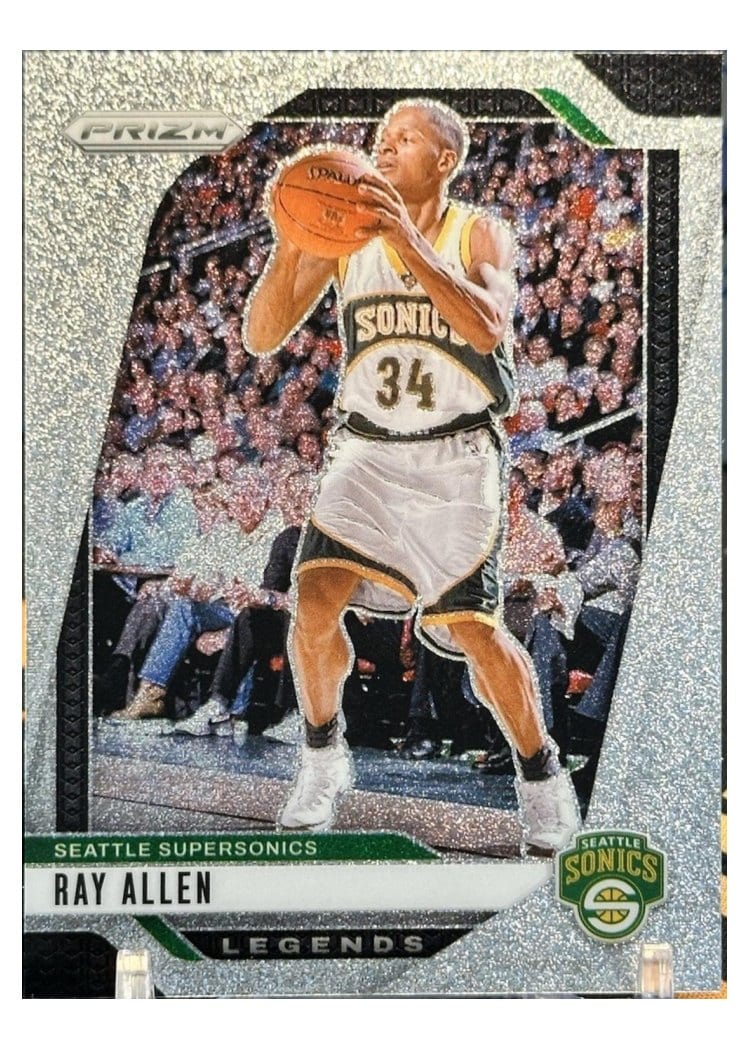 2024-25 Panini Prizm Base Set Ray Allen #300 card