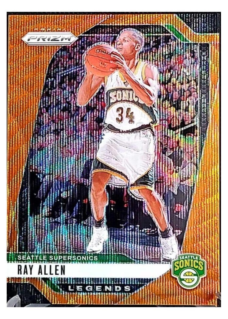 2024-25 Panini Prizm Base Set Ray Allen #300 card
