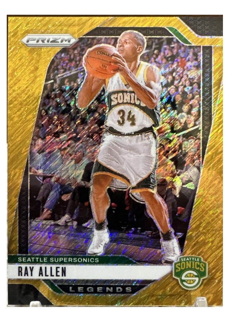 2024-25 Panini Prizm Base Set Ray Allen #300 card