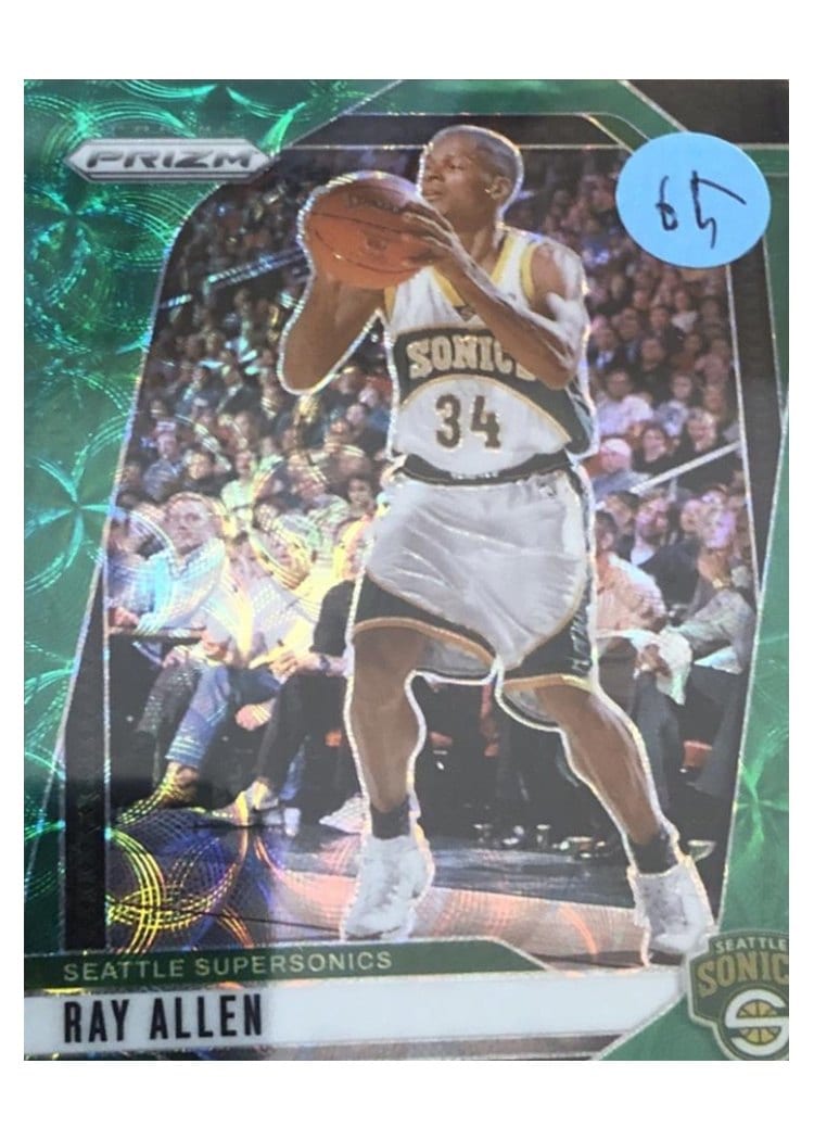2024-25 Panini Prizm Base Set Ray Allen #300 card