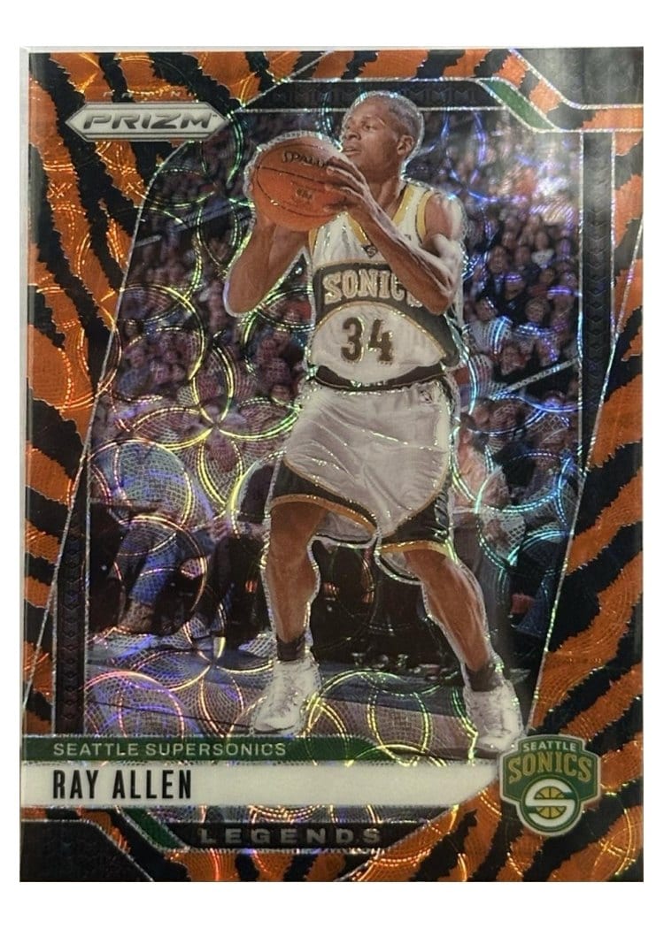 2024-25 Panini Prizm Base Set Ray Allen #300 card