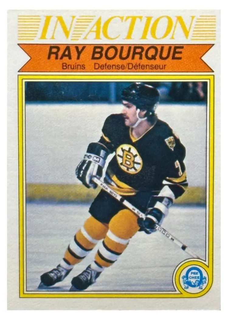 1982 O-Pee-Chee Ray Bourque #24 card