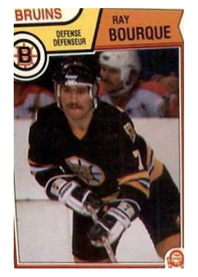 1983 O-Pee-Chee Ray Bourque #45 card