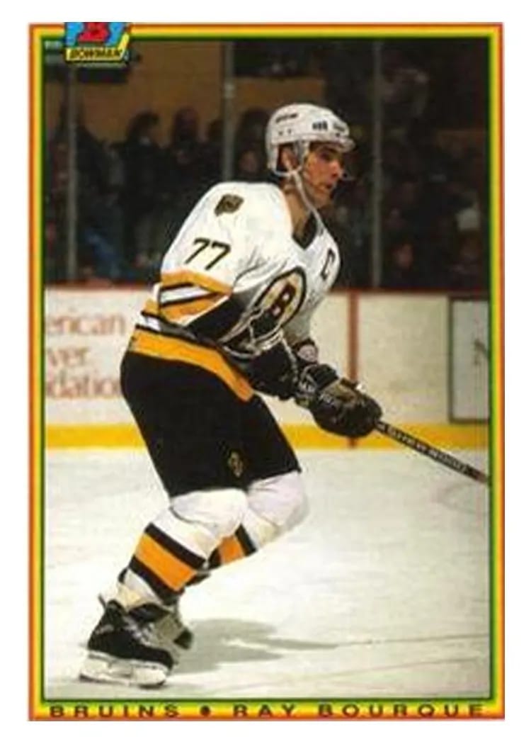 1990 Bowman Ray Bourque #31 card