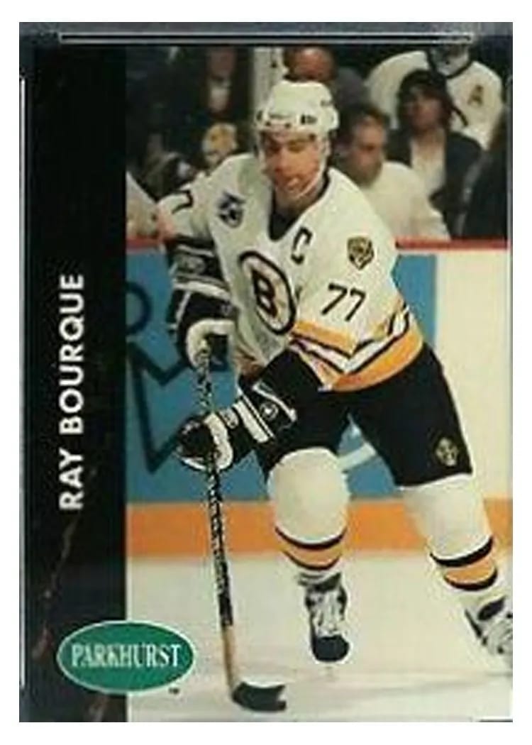 1991 Parkhurst Ray Bourque #9 card