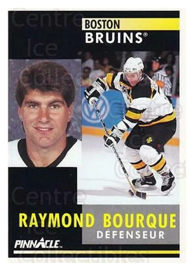 1991 Pinnacle Ray Bourque #15 card