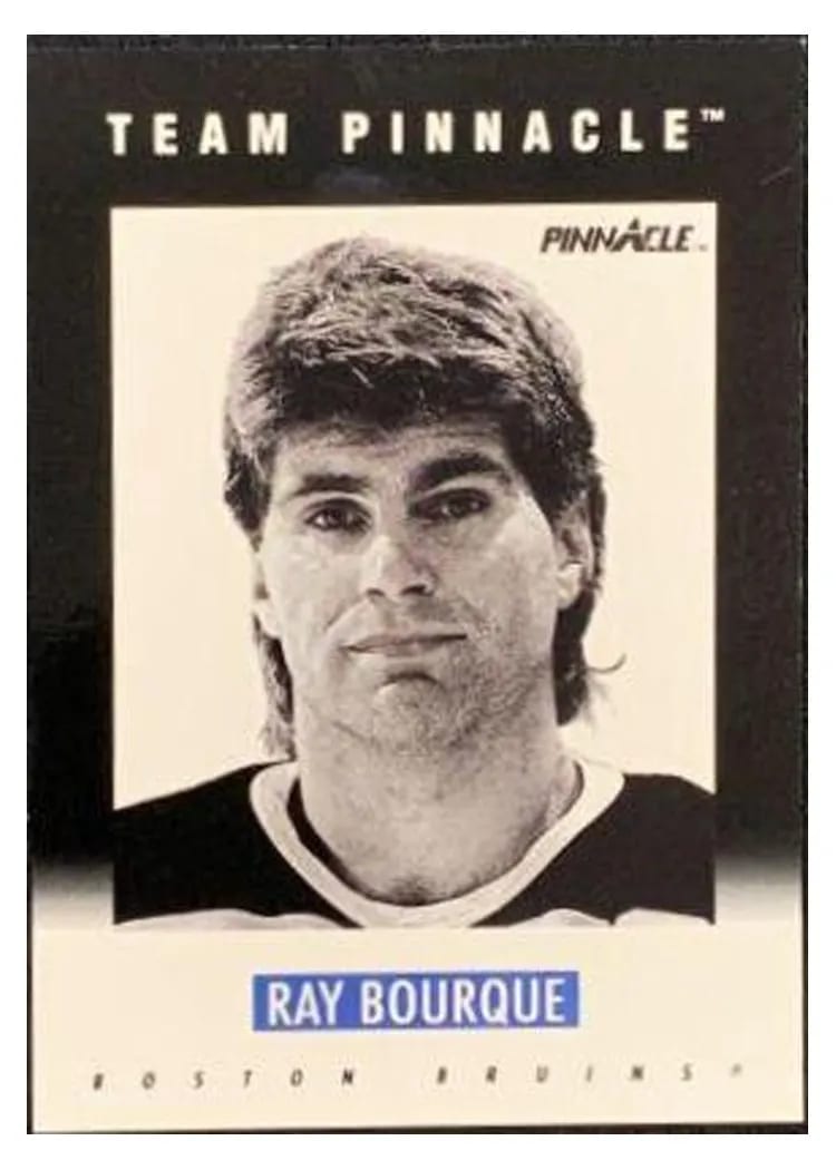 1991 Pinnacle B Ray Bourque #B-2 card