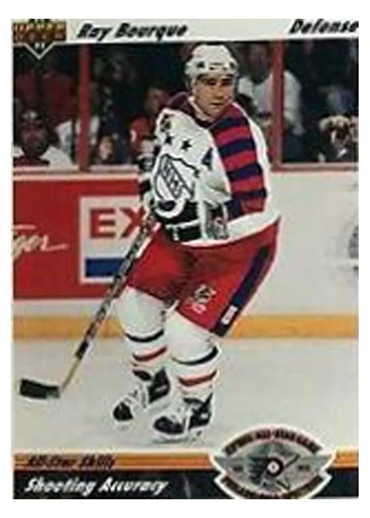 1991 Upper Deck Ray Bourque #633 card