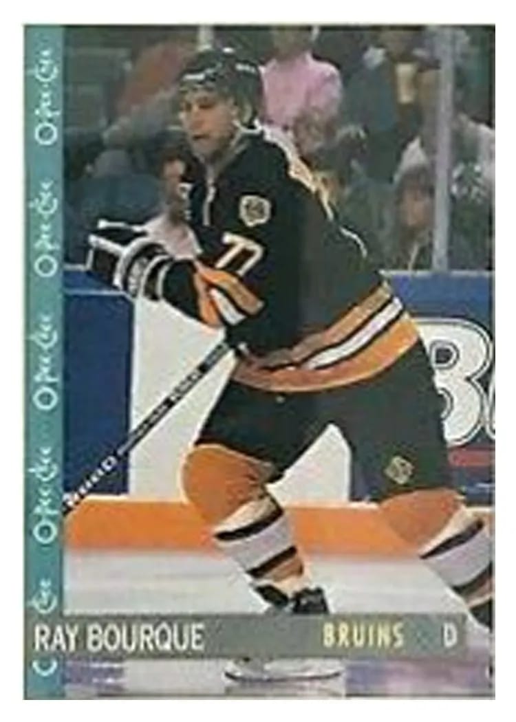 1992 O-Pee-Chee Ray Bourque #126 card