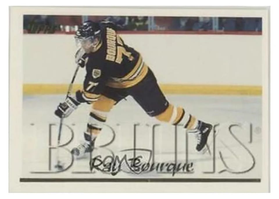 1995 Topps Ray Bourque #50 card