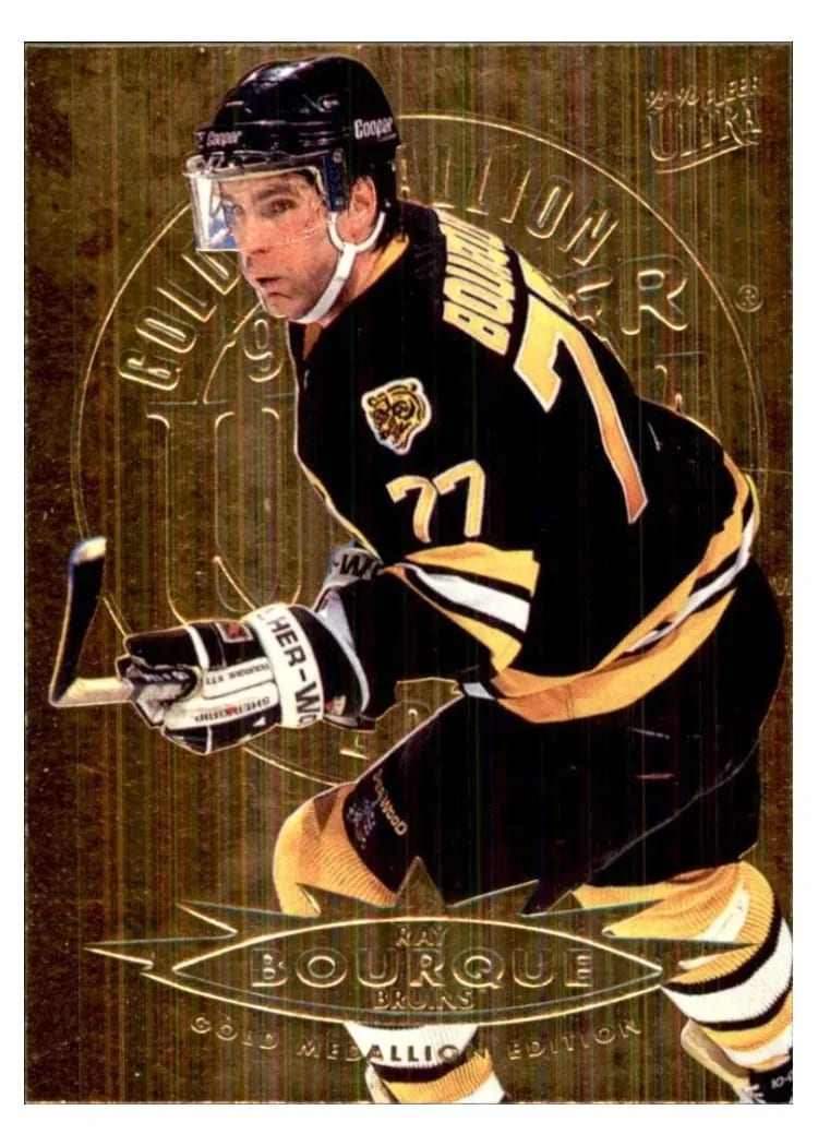 1995 Ultra Ray Bourque #8 card