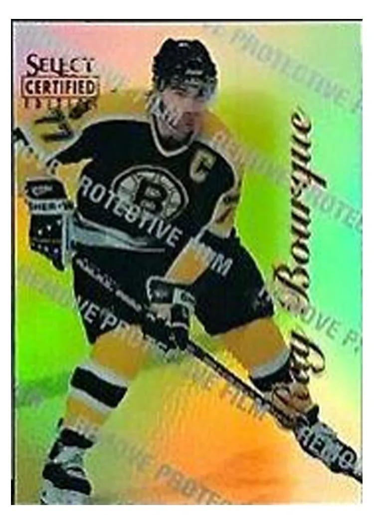 1996 Select Certified Ray Bourque #5 card