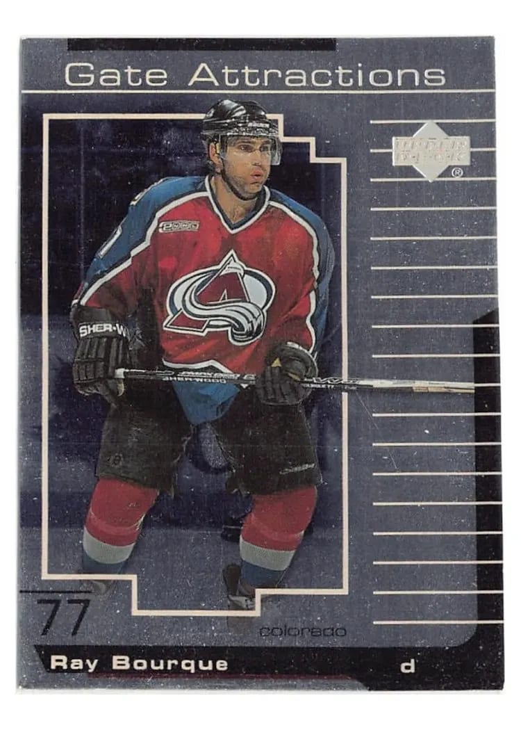 2000 Upper Deck Gate Attractions Ray Bourque #GA3 card