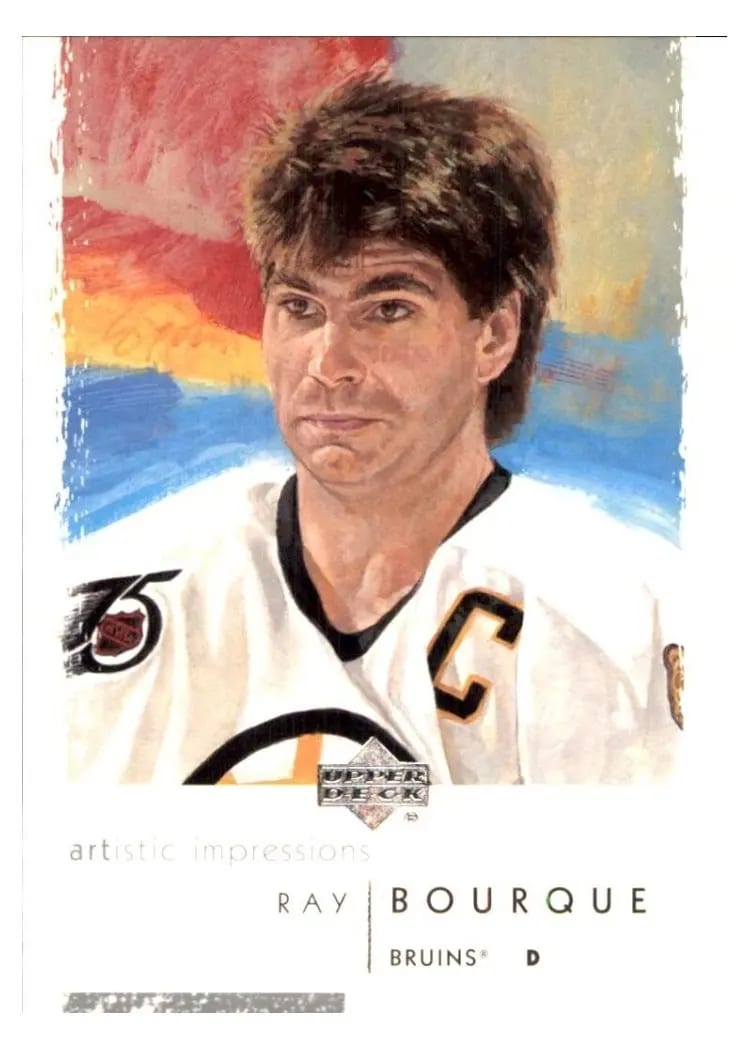 2002 Upper Deck Artistic Impressions Ray Bourque #5 card
