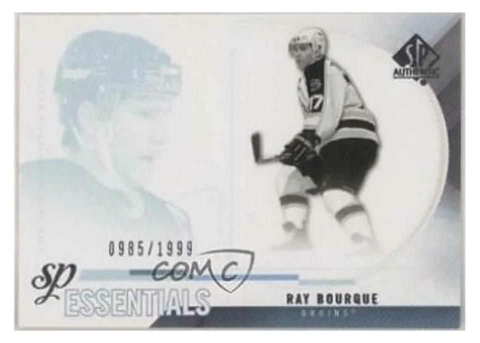 2010 SP Authentic Ray Bourque #189 card