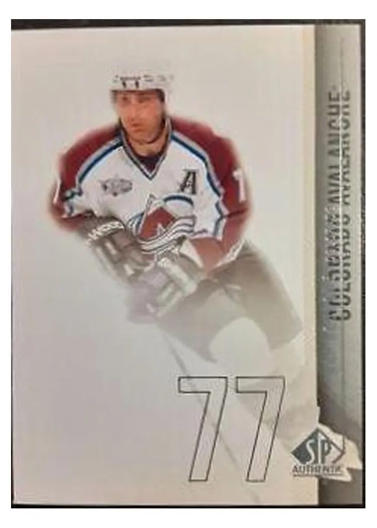 2010 SP Authentic Ray Bourque #52 card