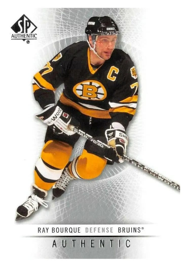 2012 SP Authentic Ray Bourque #35 card