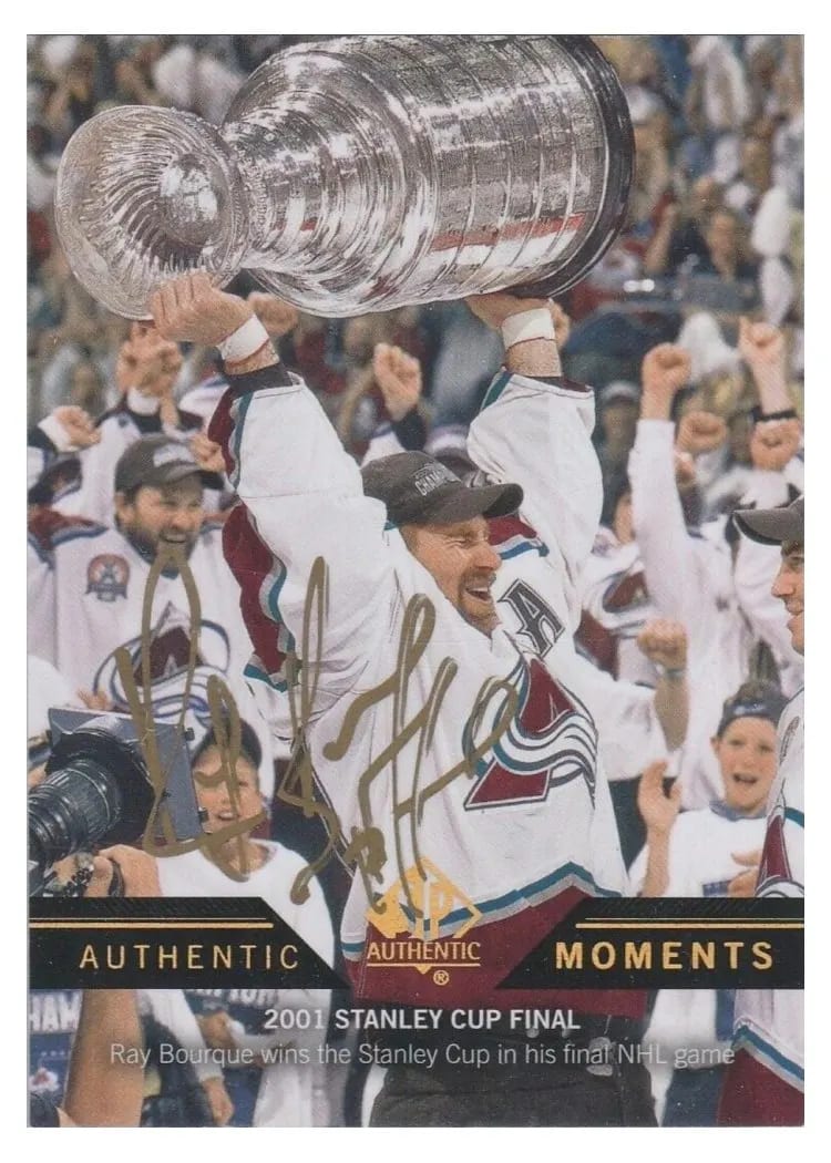 2013 SP Authentic Ray Bourque #153 card