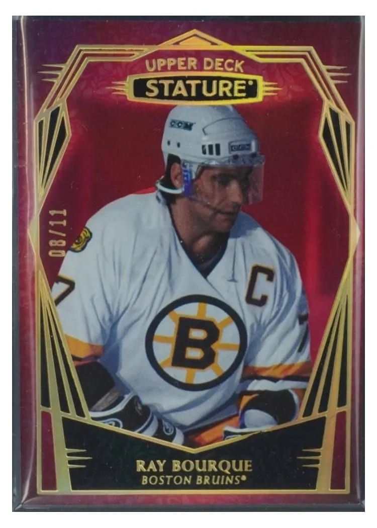 2022-23 Upper Deck Stature Base Set Ray Bourque #6 card