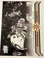 2023-24 Upper Deck Boston Bruins Centennial Base Set Ray Bourque #150 card