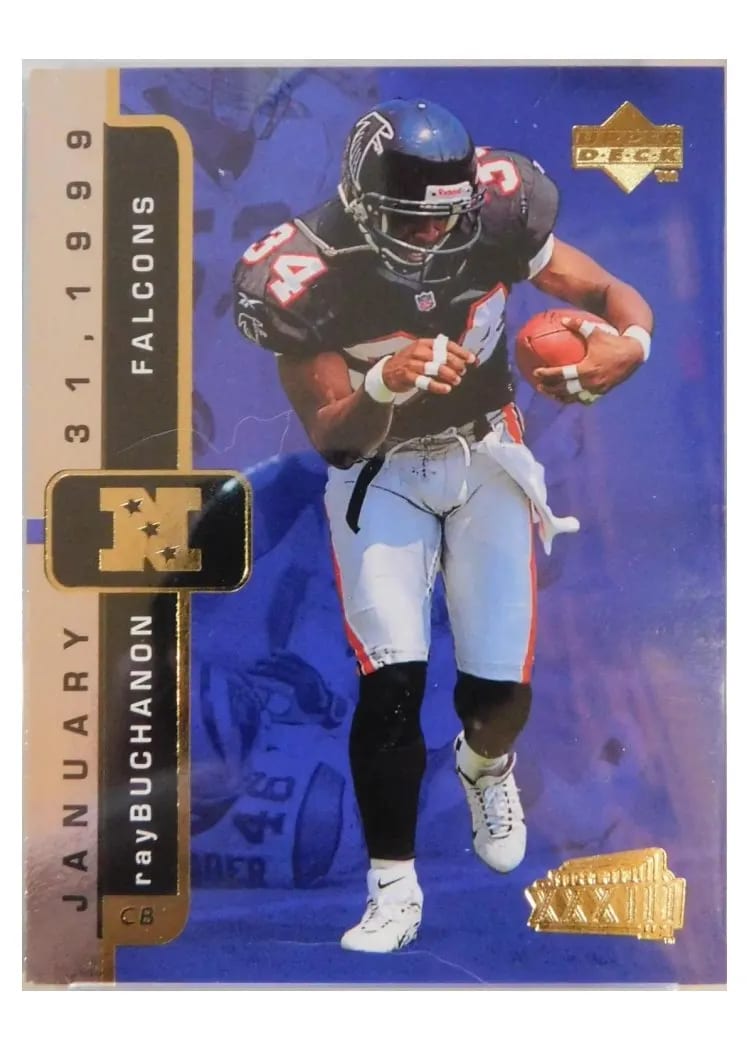 1999 Upper Deck Super Bowl XXXIII Ray Buchanan #10 card