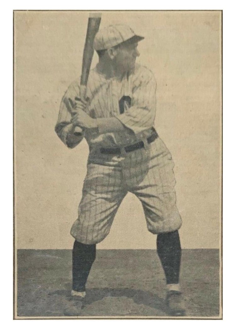 1917 Collins McCarthy Ray Chapman #26 card