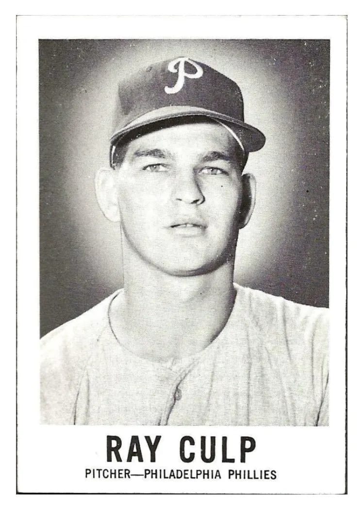 1960 Leaf Ray Culp #75 card