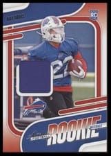 2024 Panini Absolute Absolute Rookie Materials Ray Davis #ARM-RDS card
