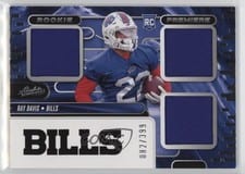 2024 Panini Absolute Rookie Premiere Materials Ray Davis #RPM-RDS