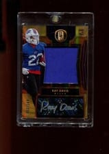 2024 Panini Gold Standard Rookie Jersey Autographs Jumbo Ray Davis #272 card