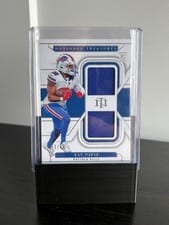 2024 Panini National Treasures Rookie Dual Materials Ray Davis #35 card