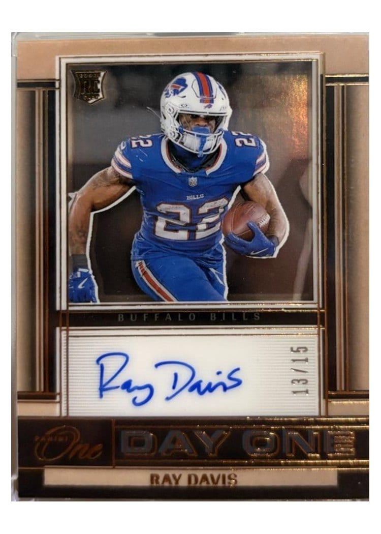 2024 Panini One Day One Autographs Ray Davis #149 card