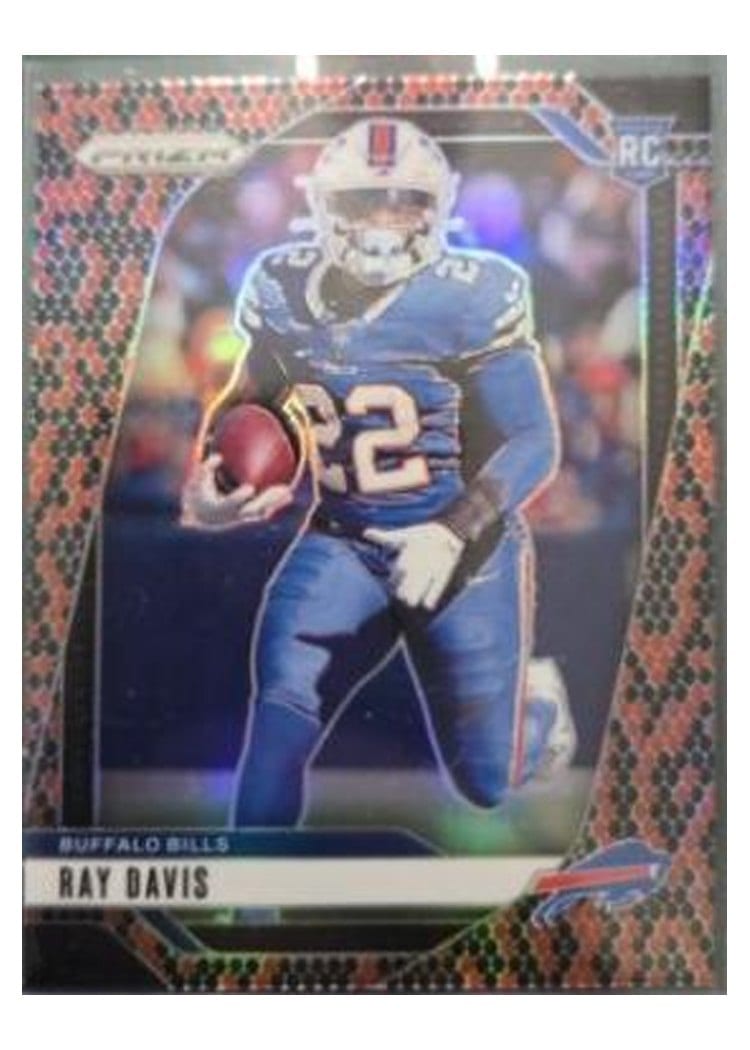 2024 Panini Prizm Base Set Ray Davis #382 card