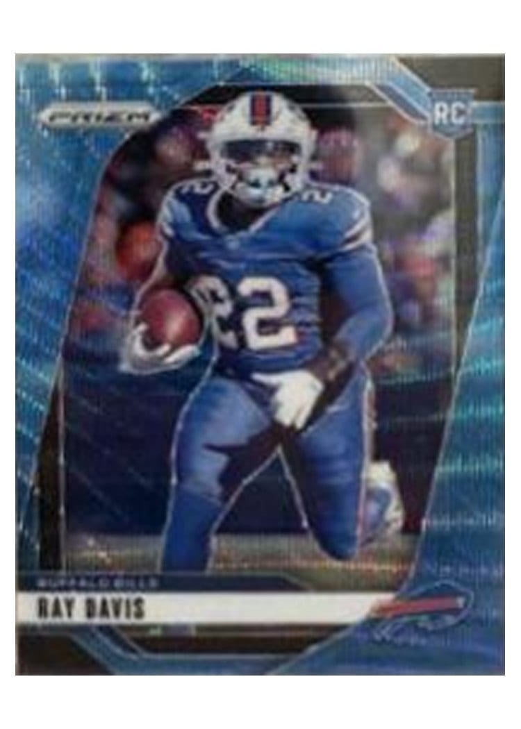 2024 Panini Prizm Base Set Ray Davis #382 card
