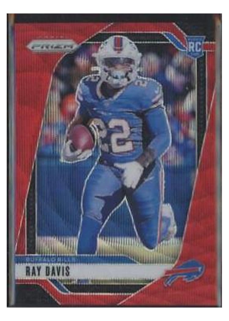 2024 Panini Prizm Base Set Ray Davis #382 card