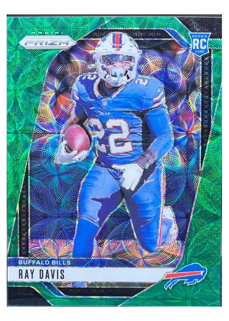 2024 Panini Prizm Base Set Ray Davis #382 card