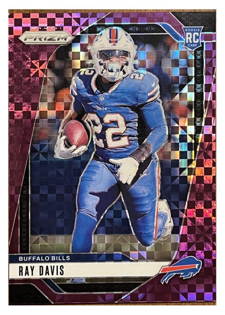 2024 Panini Prizm Base Set Ray Davis #382 card