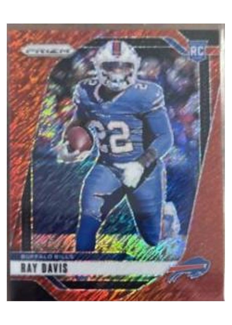 2024 Panini Prizm Base Set Ray Davis #382 card